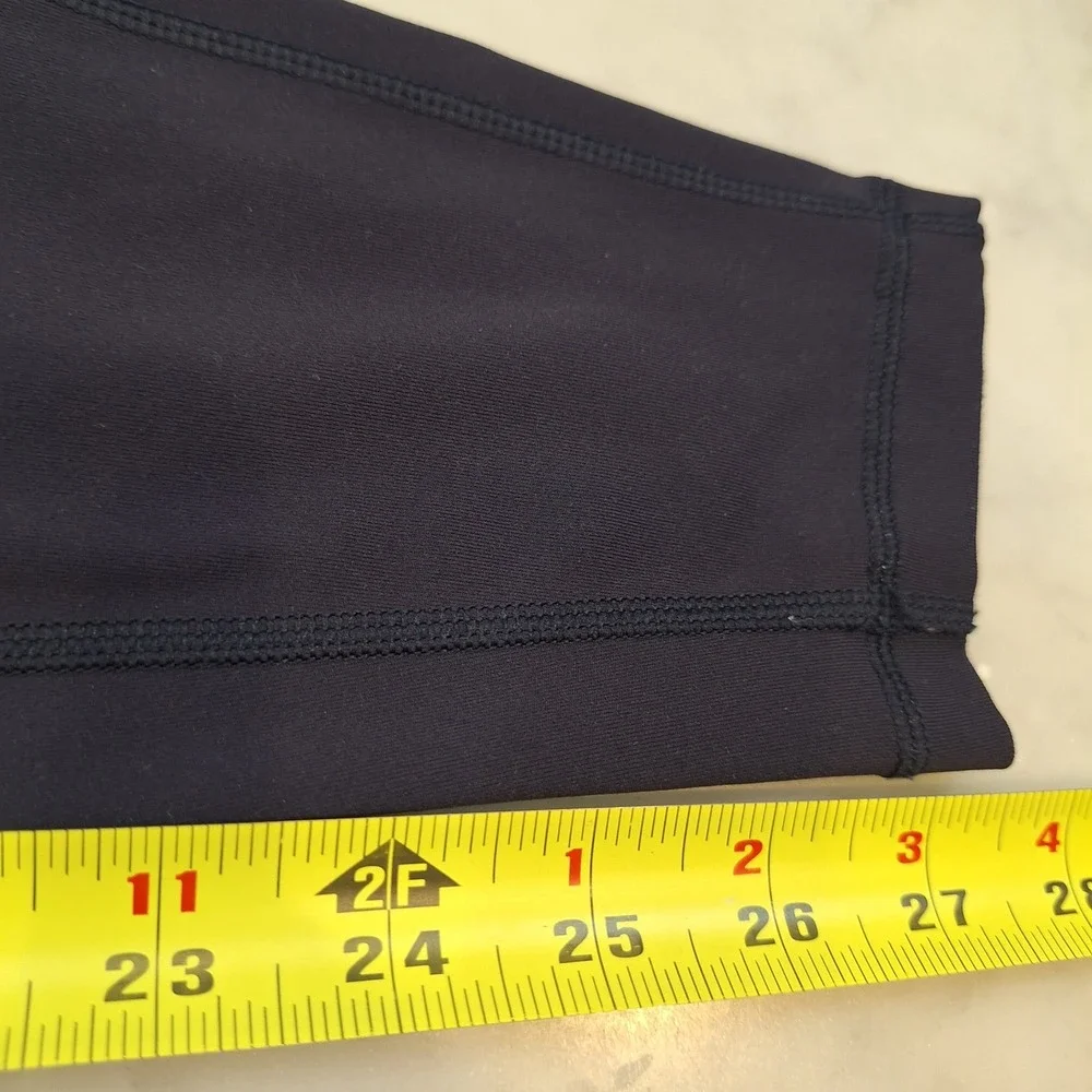 Lululemon Speed Up Tight Sz 4 Midrise Navy Blue Running‎ Leggings Pockets Yoga